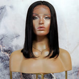 TAMARA BLACK 12" Human Hair Lace Front Wig