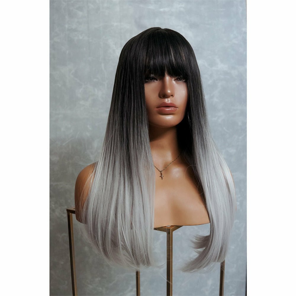 AALIYAH Ombre Fringe Wig - Milk &amp; Honey Wigs