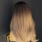ADDISON Ombre Brown Fringe Wig - Milk & Honey Wigs