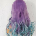 ADELE Ombre Purple Fringe Wig - Milk & Honey Wigs