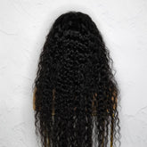 ALEX Natural Black Raw Curl Human Hair Lace Front Wig - Milk & Honey Wigs