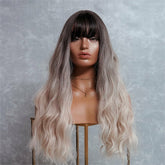ALEXANDRA Ombre Fringe Wig - Milk & Honey Wigs