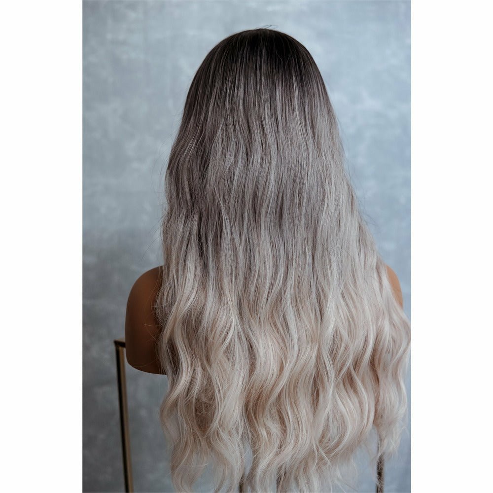 ALEXANDRA Ombre Fringe Wig - Milk &amp; Honey Wigs