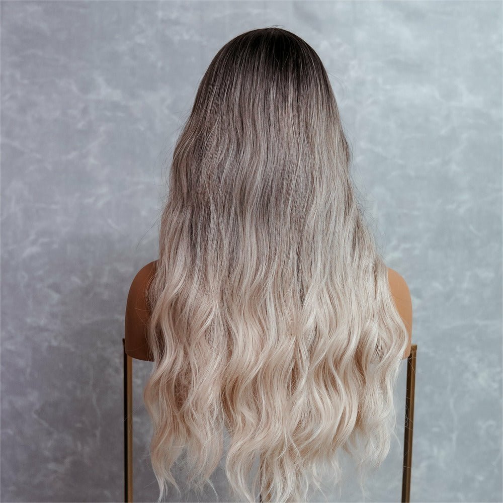 ALEXANDRA Ombre Fringe Wig - Milk &amp; Honey Wigs