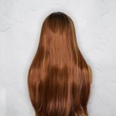 ALICIA Ombre Ginger Lace Front Wig - Milk & Honey Wigs
