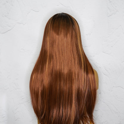 ALICIA Ombre Ginger Lace Front Wig