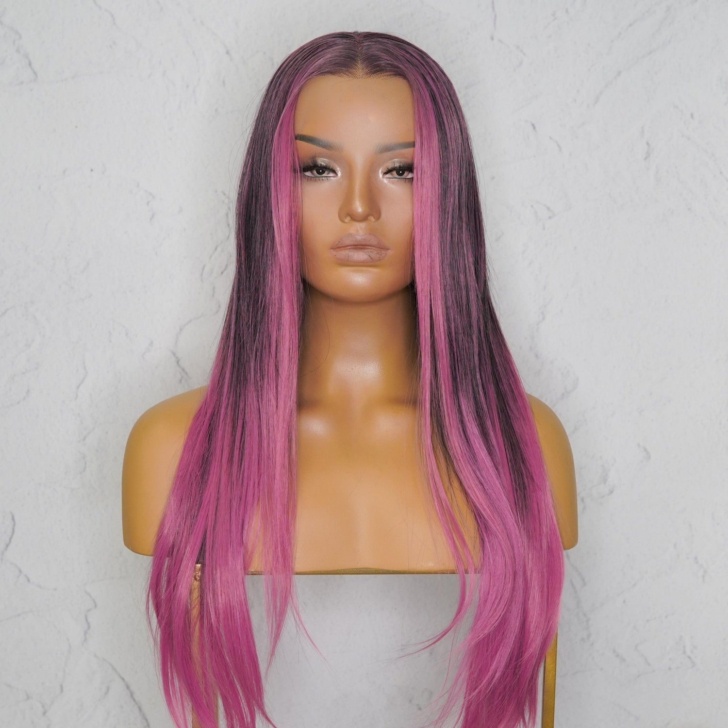 ALICIA Ombre Purple Lace Front Wig - Milk &amp; Honey Wigs