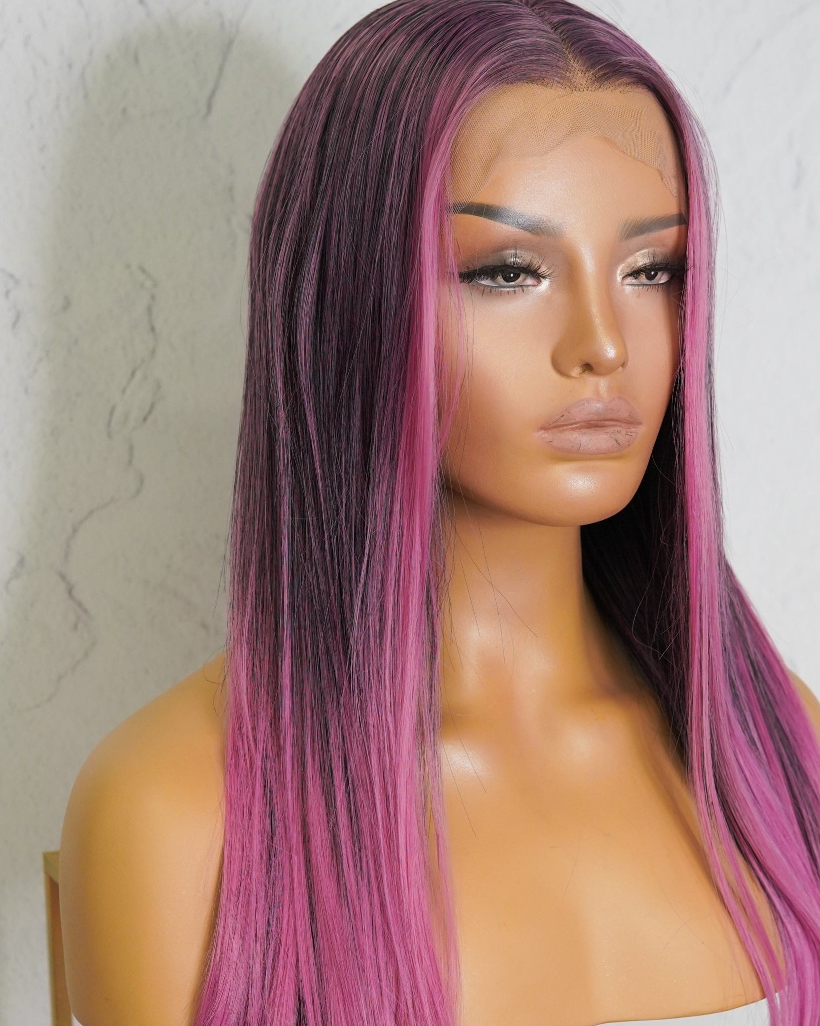 ALICIA Ombre Purple Lace Front Wig - Milk & Honey