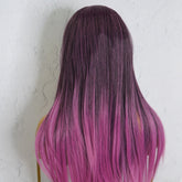 ALICIA Ombre Purple Lace Front Wig - Milk & Honey Wigs