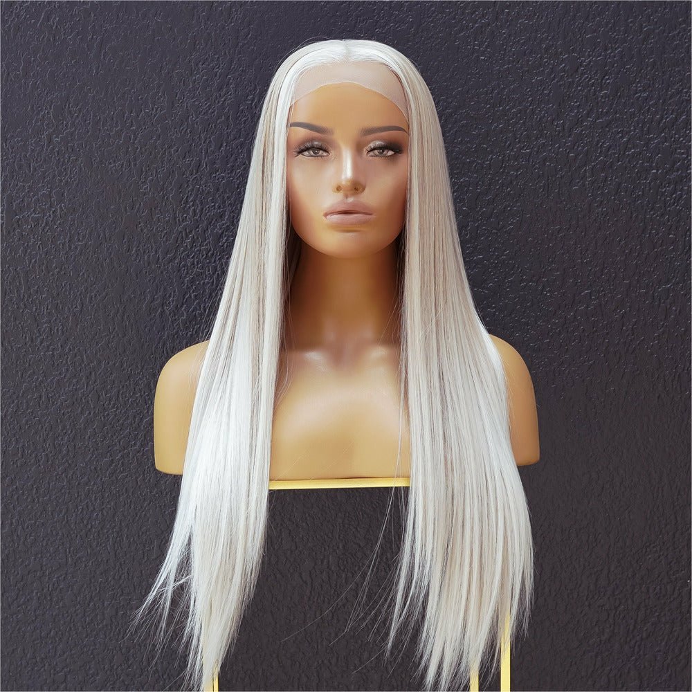 ALICIA Ombre White Blonde Lace Front Wig | BLONDE WIGS | WIGS ONLINE | WIGS AUSTRALIA