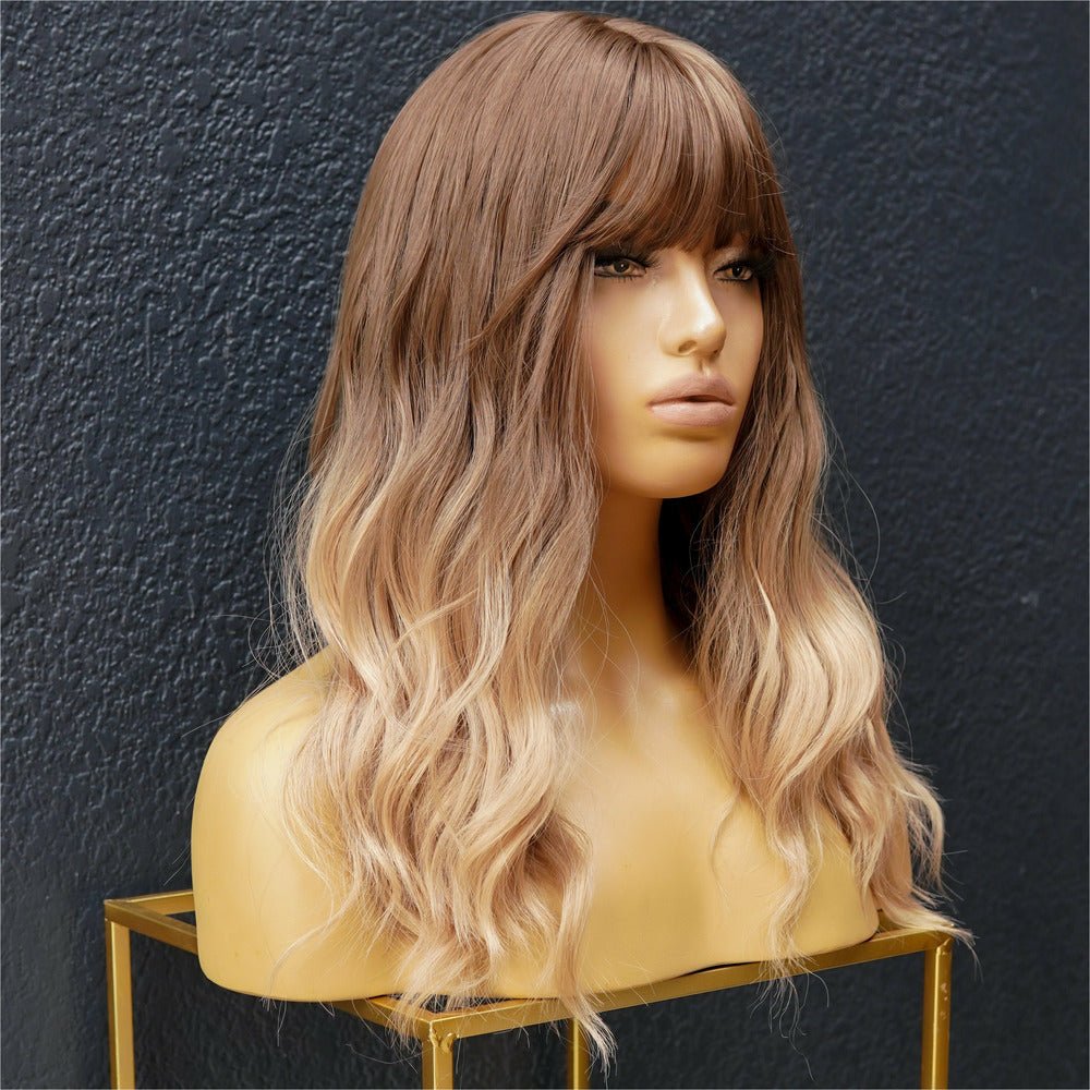 AMELIA Ombre Fringe Wig | OMBRE WIGS | BROWN WIGS | WIGS ONLINE | WIGS AUSTRALIA