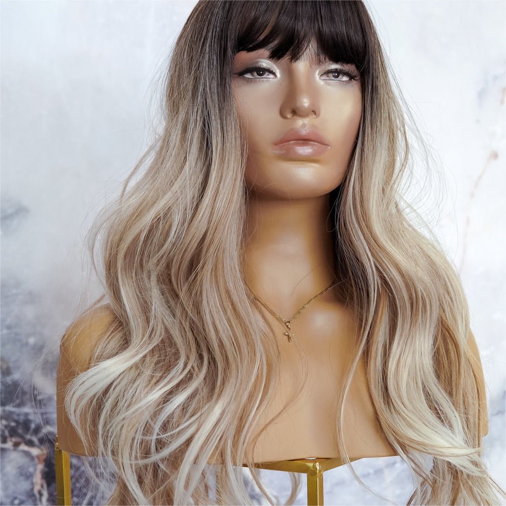 ANDREA Ombre Fringe Wig - Milk & Honey Wigs