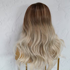 ANGELINA Ombre Blonde Lace Front Wig - Milk & Honey Wigs