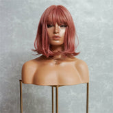 ANIME Mauve Fringe Wig - Milk & Honey Wigs