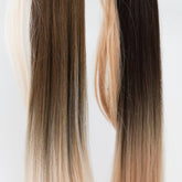 APRYL Synthetic 26” Ombre Straight Ponytail - Milk & Honey Wigs
