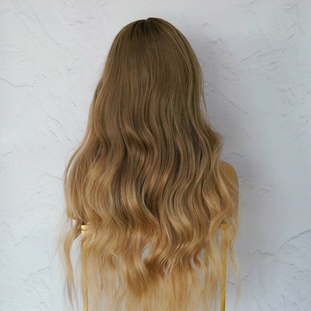 ARIA Human Hair Lace Front Wig - Milk & Honey Wigs