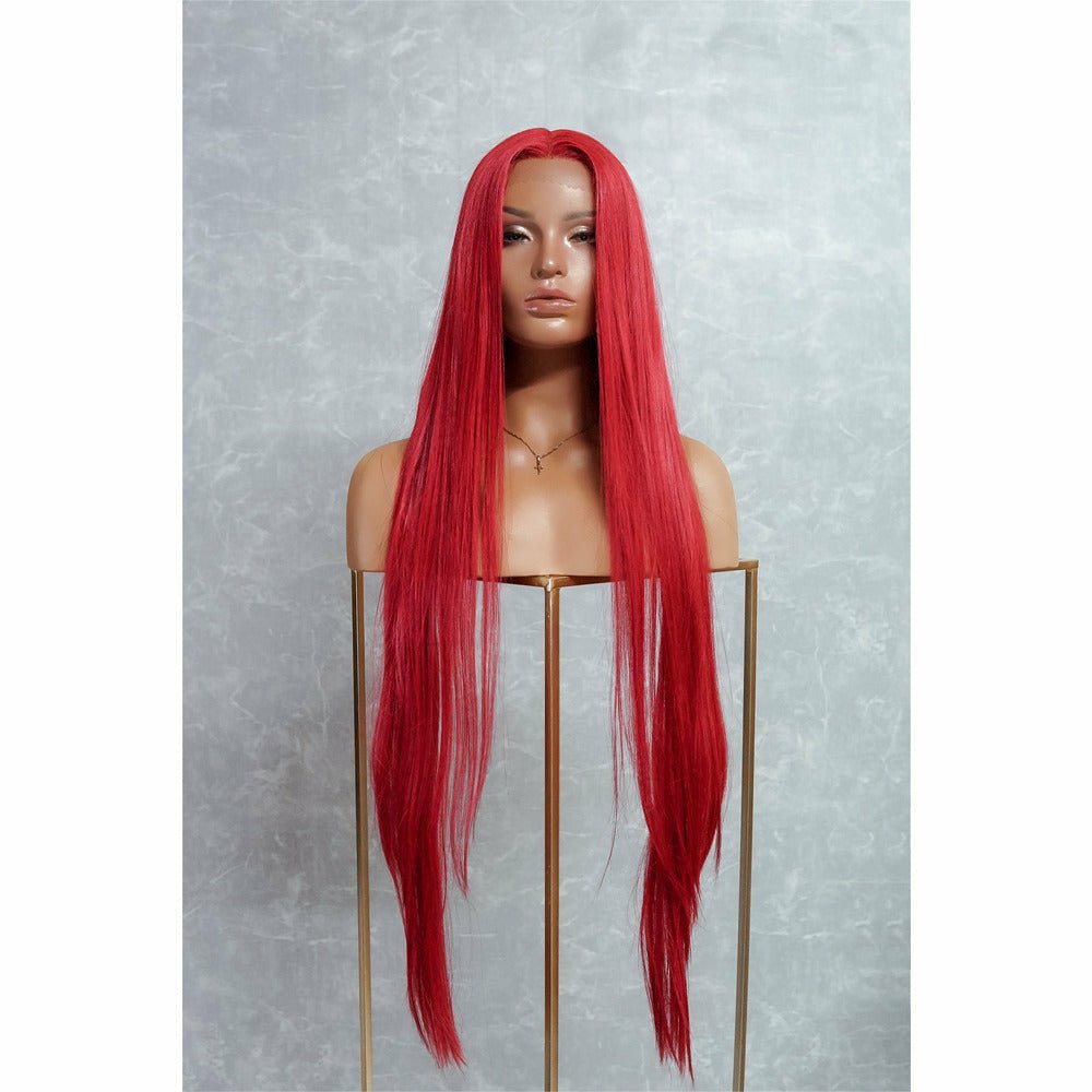 ARIEL 30&quot; Red Lace Front Wig - Milk &amp; Honey Wigs