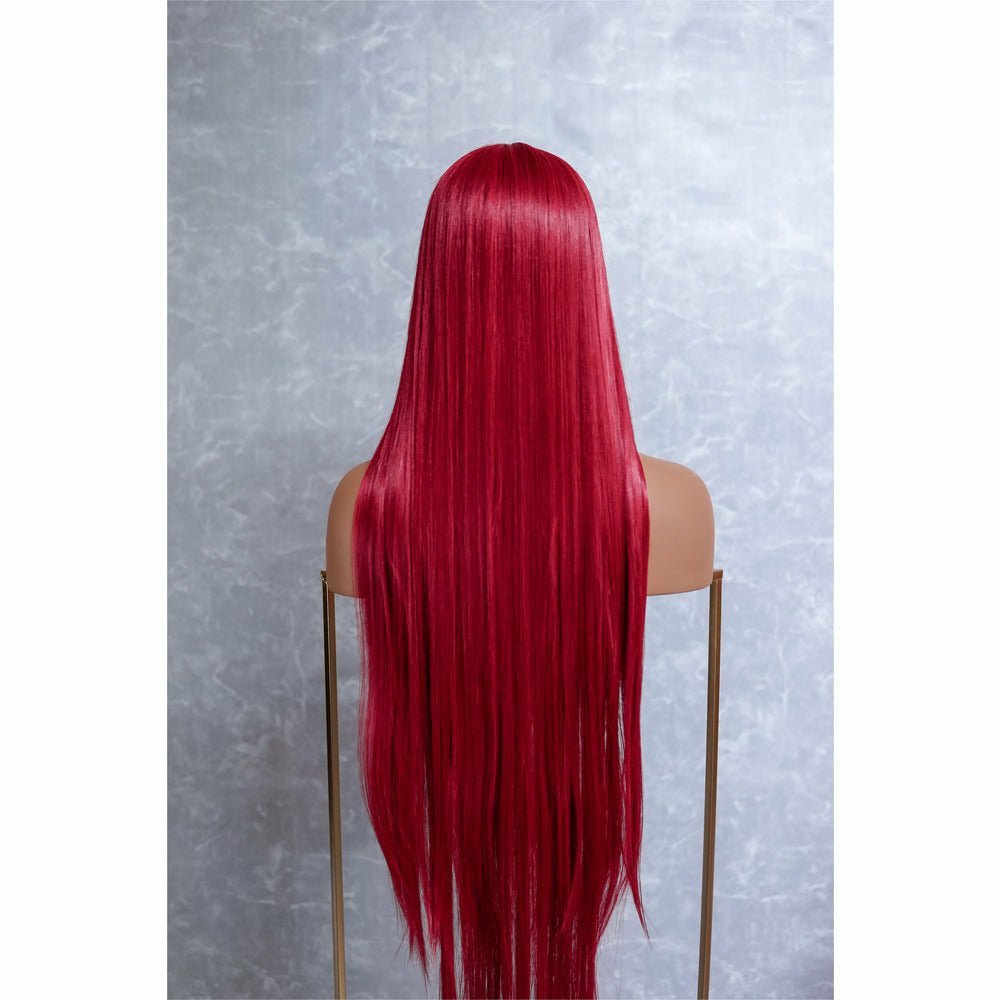 ARIEL 30" Red Lace Front Wig - Milk & Honey Wigs