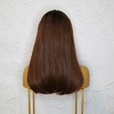 ASHLEY Brown 18" Fringe Wig - Milk & Honey Wigs