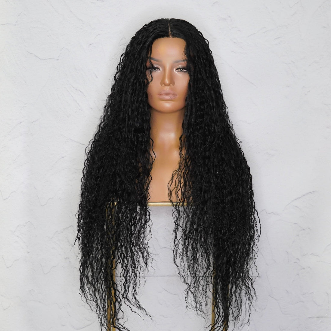 ATHENA Black Lace Front Wig - Milk &amp; Honey Wigs
