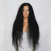 ATHENA Black Lace Front Wig - Milk & Honey Wigs