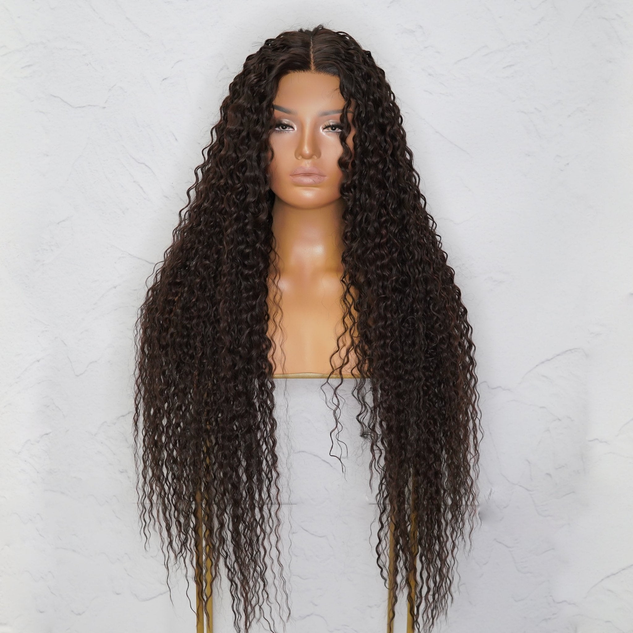 ATHENA Brown Lace Front Wig - Milk & Honey Wigs