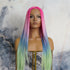 ATLANTIS Rainbow Ombre Lace Front Wig - Milk & Honey Wigs