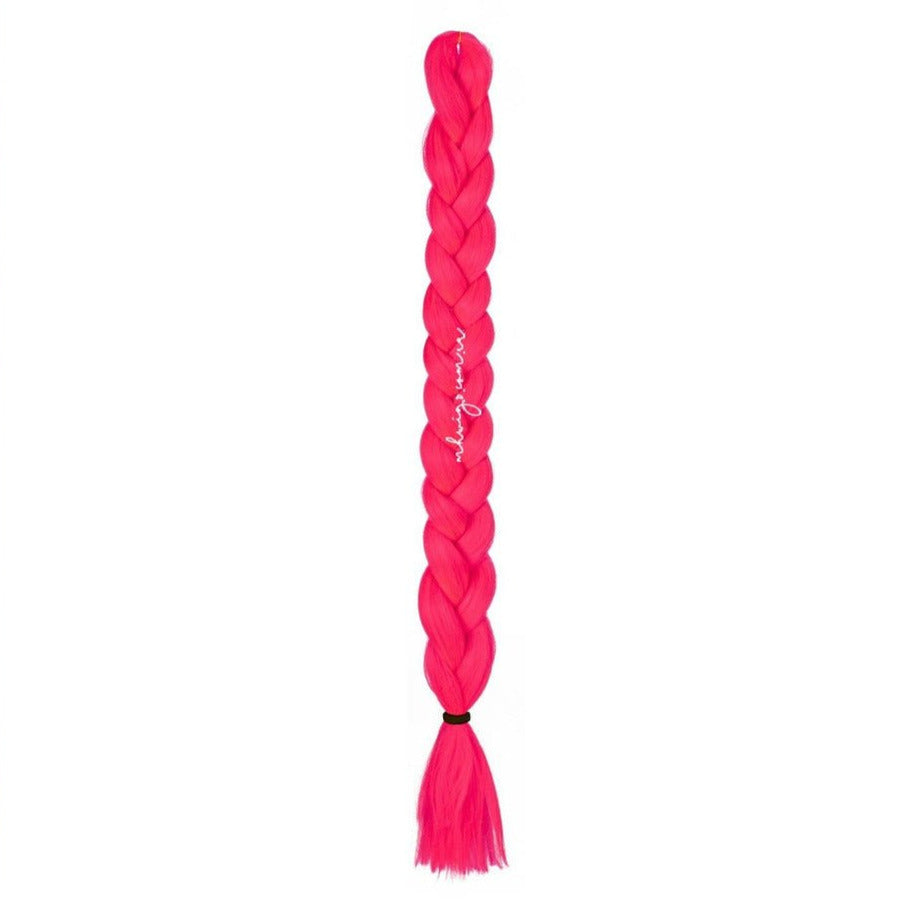 BARBIE PINK 41" Braid Hair Extensions