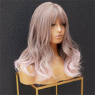 BLUSH Pink Ombre Fringe Wig - Milk & Honey Wigs