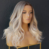 BROOKE Ombre Ash Lace Front Wig - Milk & Honey Wigs