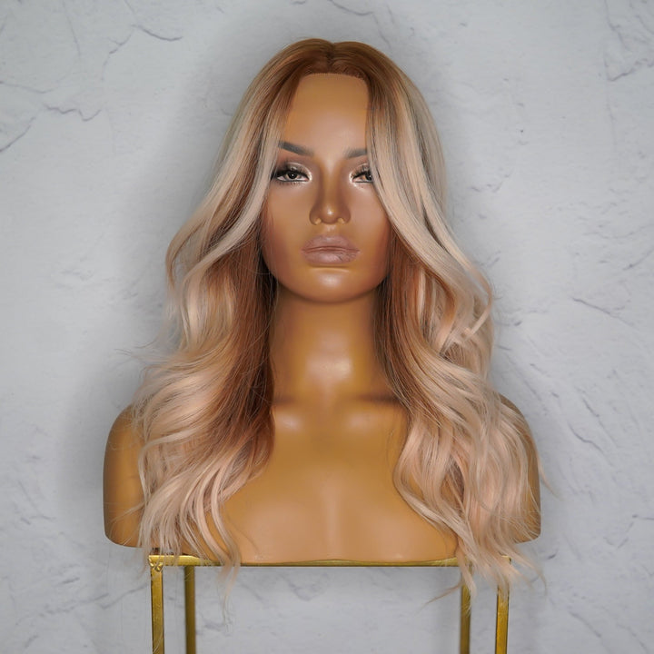 BROOKE Ombre Copper Lace Front Wig - Milk & Honey