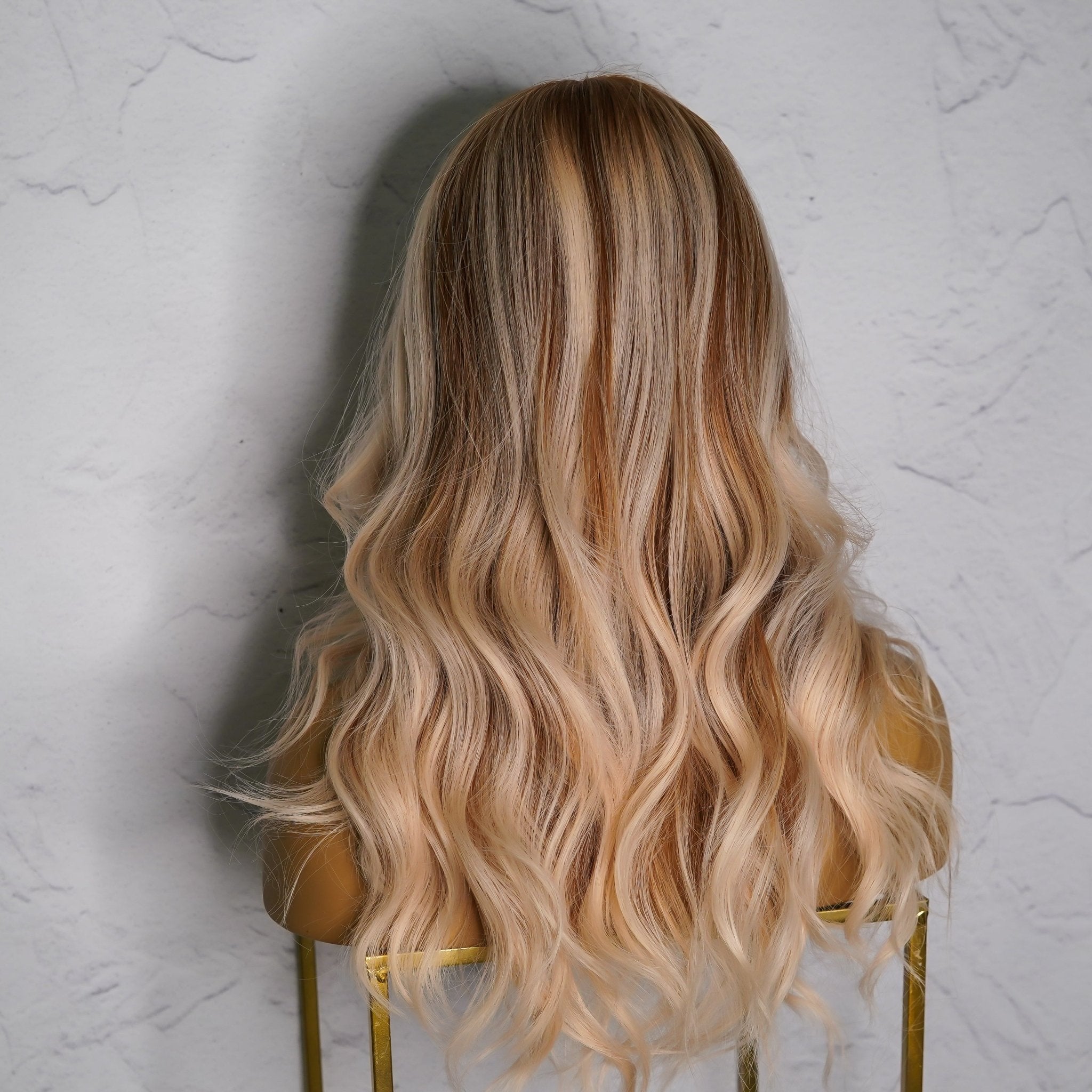 BROOKE Ombre Copper Lace Front Wig - Milk & Honey Wigs