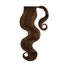 BROWN SUGAR HIGHLIGHTS Remy Human Hair Ponytail - Milk & Honey Wigs