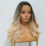 CADY Ombre Blonde Lace Front Wig - Milk & Honey