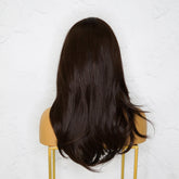 CANDICE Dark Brown Lace Front Wig - Milk & Honey Wigs