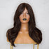 CANDICE Dark Brown Lace Front Wig - Milk & Honey Wigs