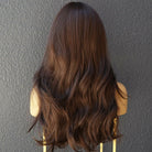 CAPRI Dark Brown Fringe Wig - Milk & Honey Wigs