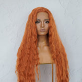 CARDI 40" Auburn Lace Front Wig - Milk & Honey Wigs