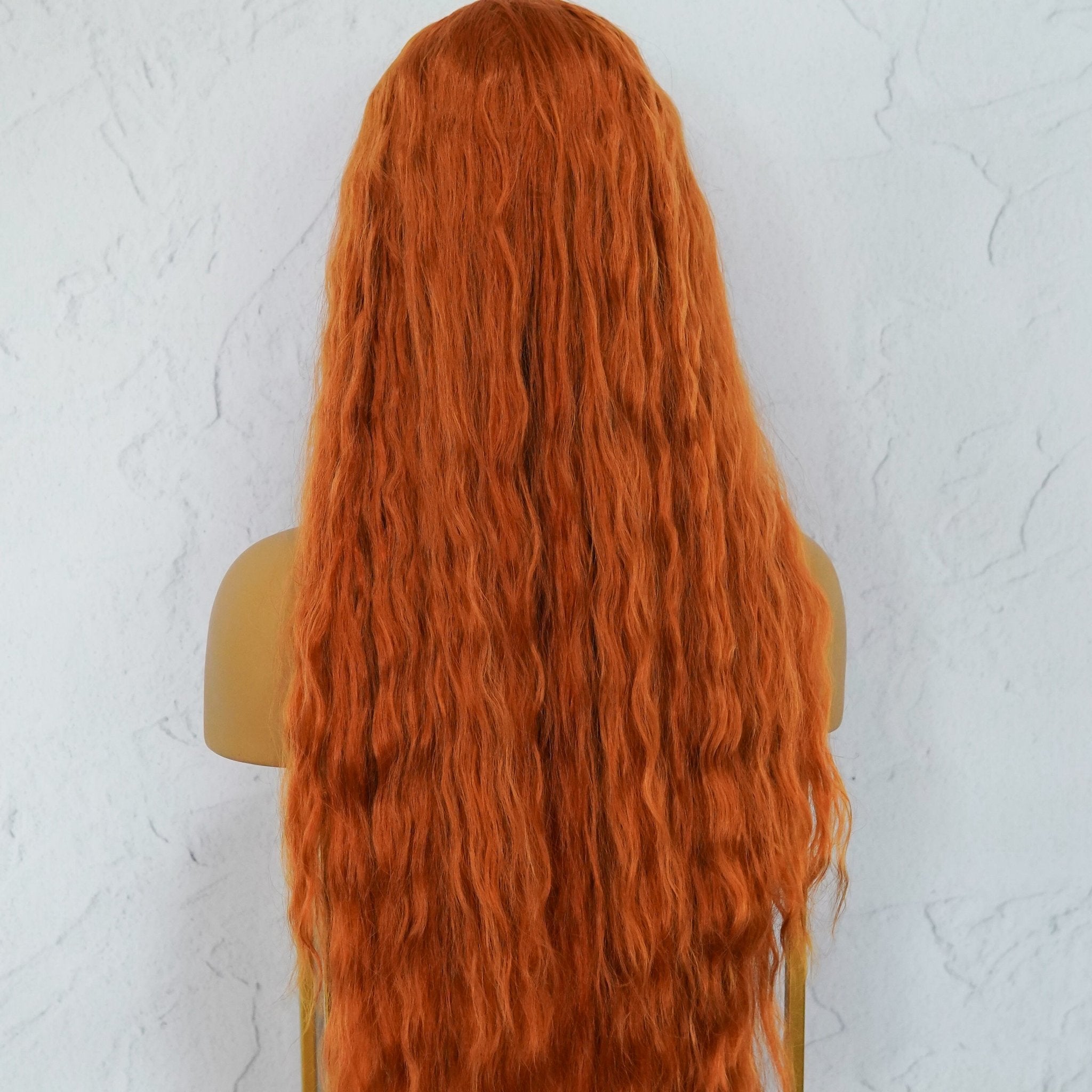 CARDI 40" Auburn Lace Front Wig - Milk & Honey Wigs