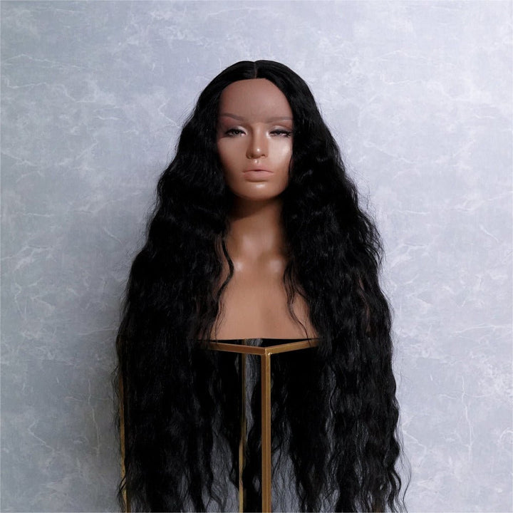 CARDI 40" Black Lace Front Wig - Milk & Honey