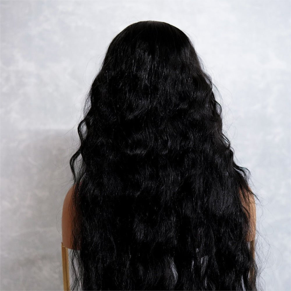 CARDI 40" Black Lace Front Wig - Milk & Honey