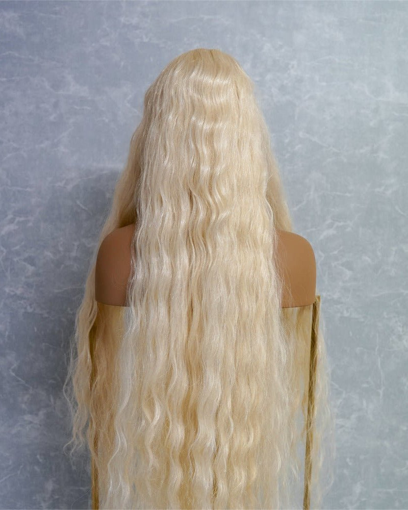 CARDI 40" Blonde Lace Front Wig - Milk & Honey