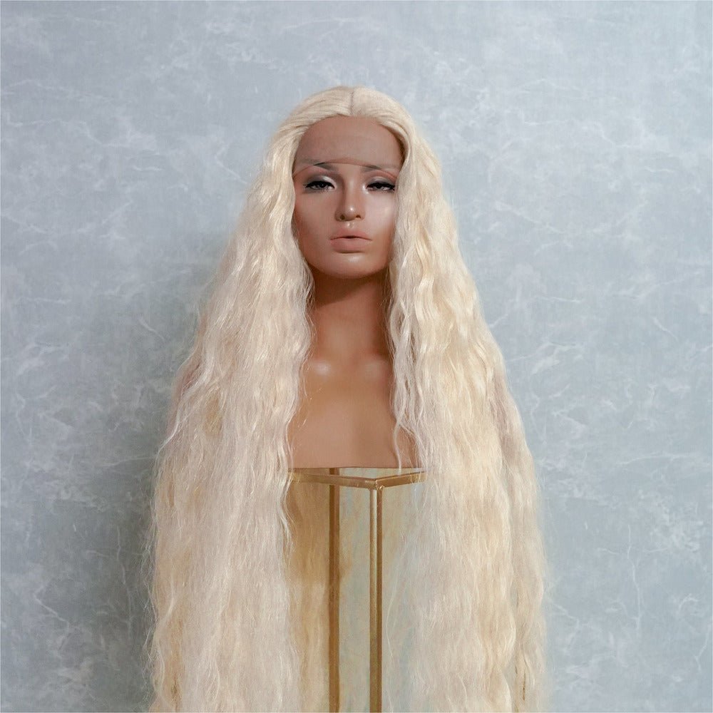 CARDI 40" Blonde Lace Front Wig - Milk & Honey