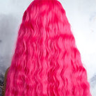 CARDI 40" Neon Pink Lace Front Wig - Milk & Honey