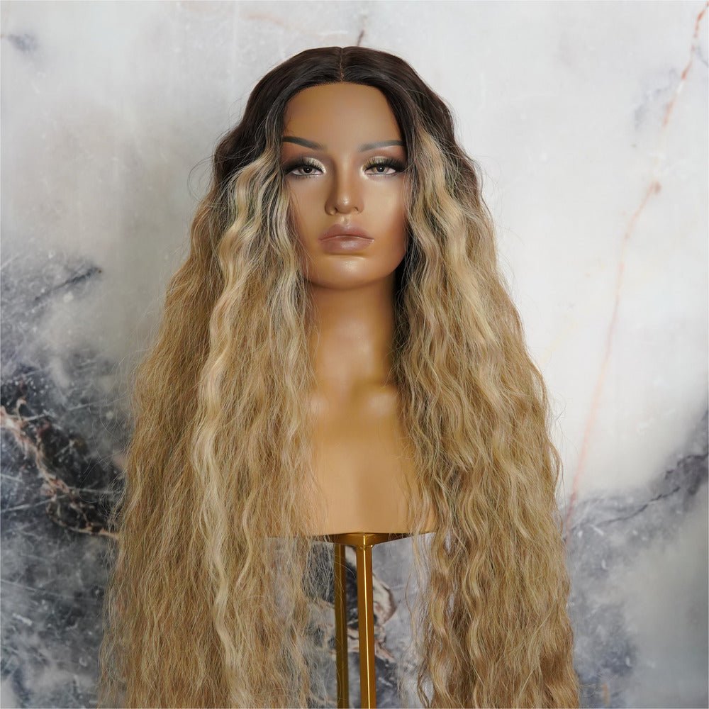 CARDI 40" Ombre Lace Front Wig - Milk & Honey