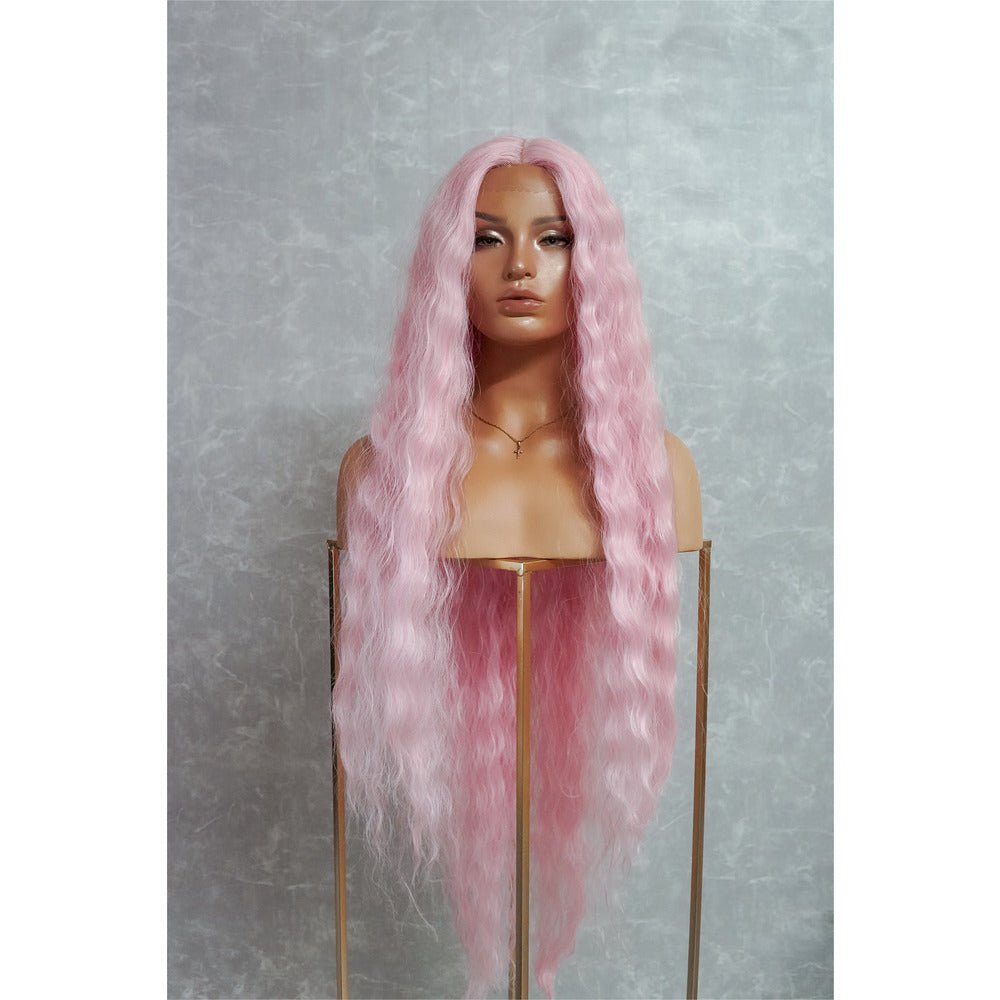 CARDI 40&quot; Pink Lace Front Wig - Milk &amp; Honey Wigs