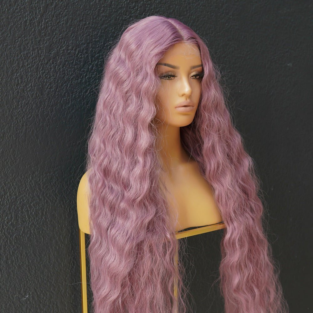 CARDI 40&quot; Purple Lace Front Wig - Milk &amp; Honey Wigs