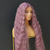 CARDI 40" Purple Lace Front Wig - Milk & Honey Wigs