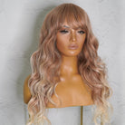 CARRIE Blonde Ombre Fringe Wig - Milk & Honey Wigs