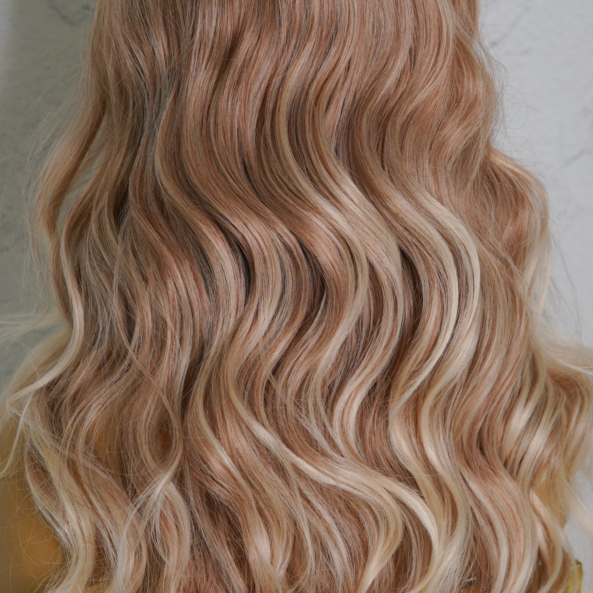 CARRIE Blonde Ombre Fringe Wig - Milk & Honey Wigs